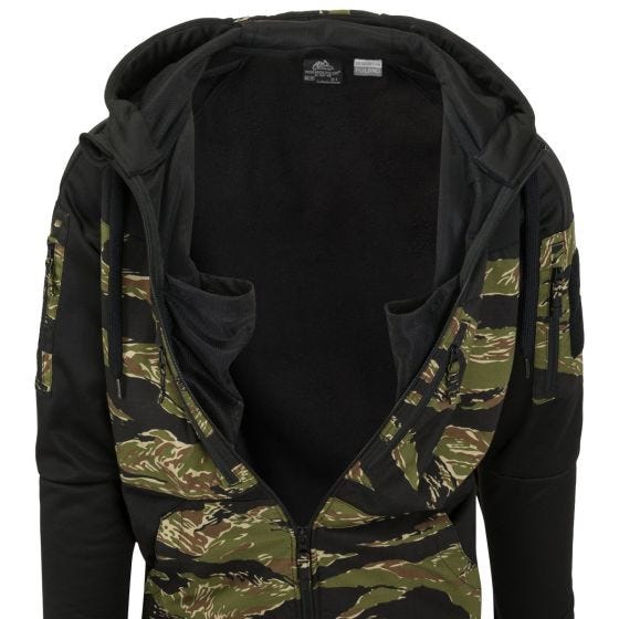Bluza Helikon Rouge Hoodie Full Zip Czarny / Tiger Stripe