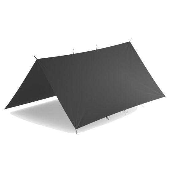 Płachta Biwakowa Helikon Supertarp Polyester Ripstop Shadow Grey