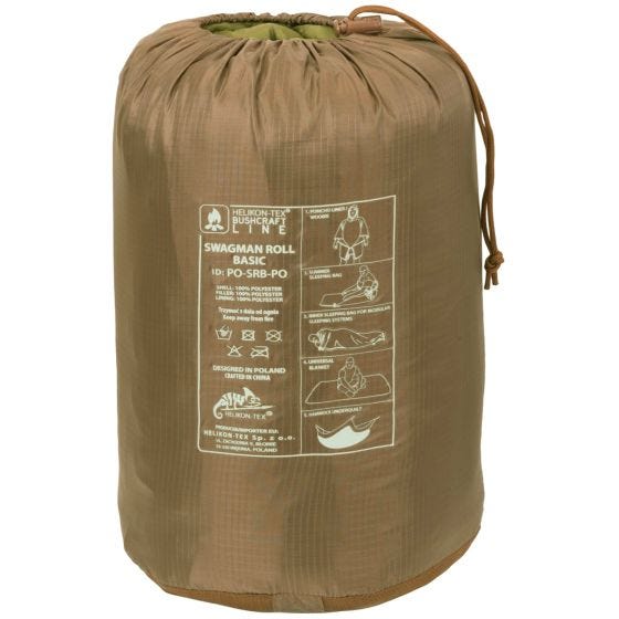 Poncho Przeciwdeszczowe Helikon Swagman Roll Basic Coyote