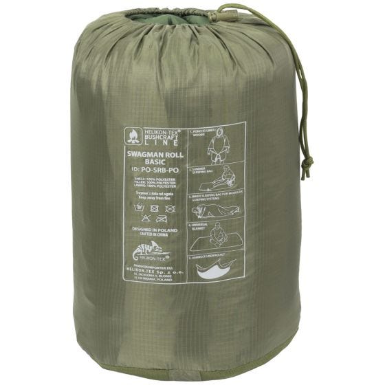 Poncho Przeciwdeszczowe Helikon Swagman Roll Basic Olive Green