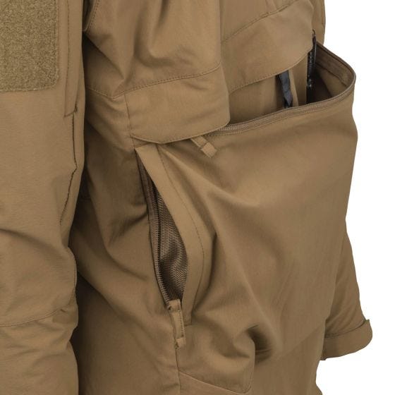 Kurtka Helikon Anorak Mistral Soft Shell Mud Brown