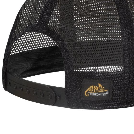 Czapka Helikon Tiger Stripe Trucker Cap Polycotton Stretch Ripstop Tiger Stripe / Czarny A