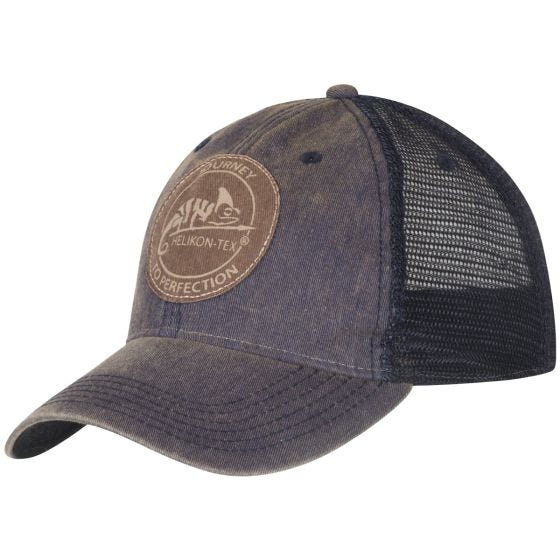Czapka Helikon Trucker Cap Cotton Dirty Washed Navy / Navy A