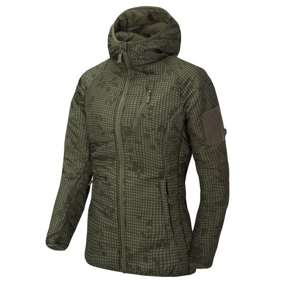 Kurtka Damska Helikon Wolfhound Hoodie Desert Night Camo