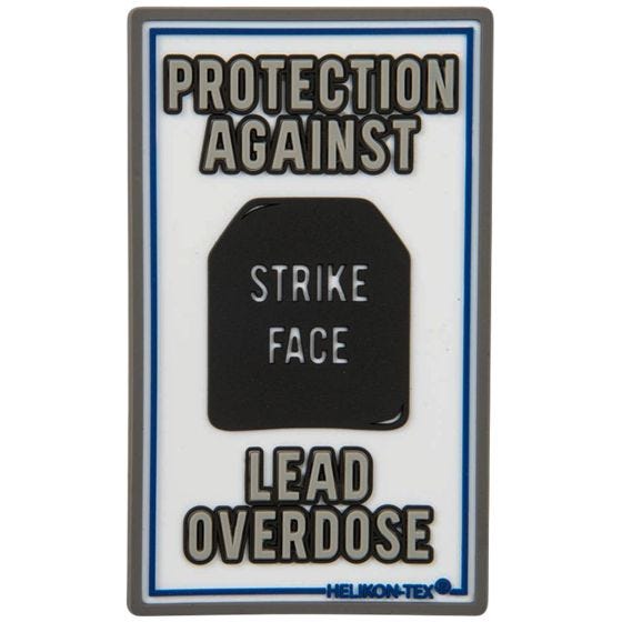 Naszywka Helikon Lead Overdose Biała