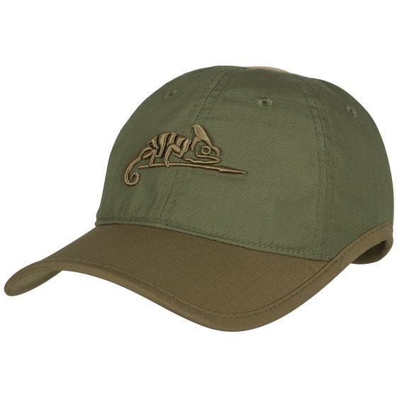 Czapka Helikon Logo Cap Polycotton Ripstop Oliwkowy / Adaptive Green