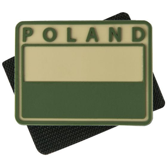 Naszywka Helikon Flaga Polski Poland 2 szt Khaki