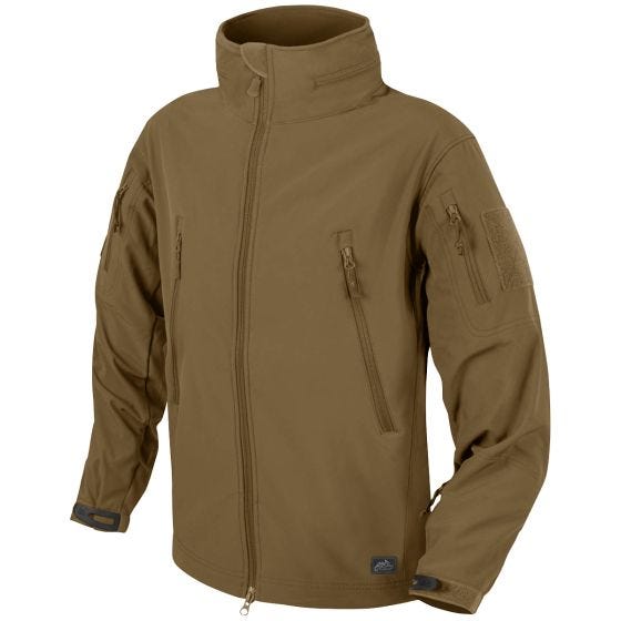 Kurtka Helikon Gunfighter Soft Shell Mud Brown