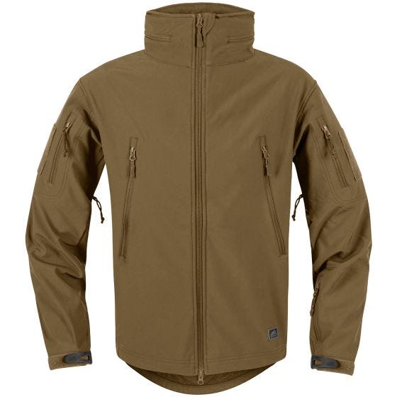 Kurtka Helikon Gunfighter Soft Shell Mud Brown