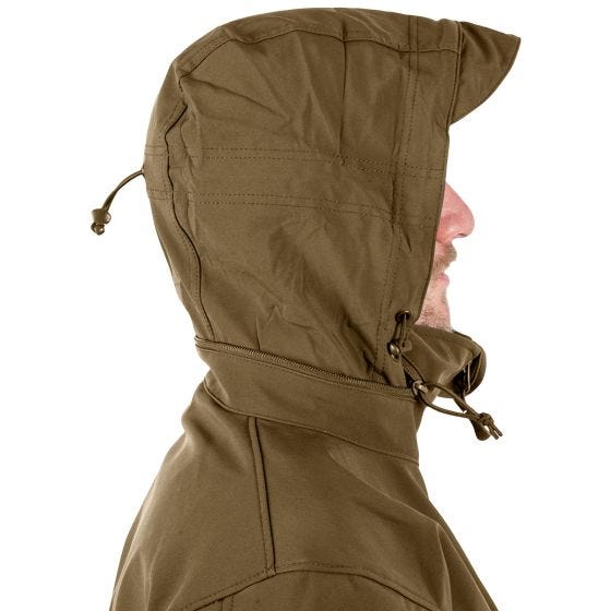 Kurtka Helikon Gunfighter Soft Shell Mud Brown