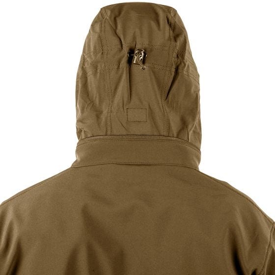 Kurtka Helikon Gunfighter Soft Shell Mud Brown