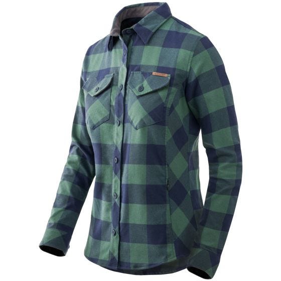 Koszula Damska Helikon Marigold Moss Green Checkered