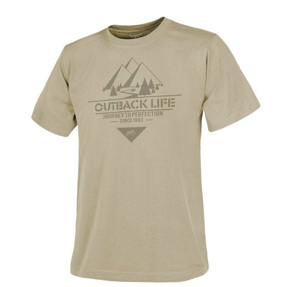 Koszulka Helikon Outback Life Khaki
