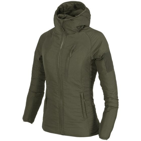 Kurtka Damska Helikon Wolfhound Hoodie Taiga Green