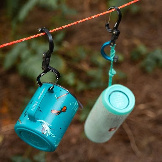 Karabińczyk Heroclip Mini Gear Clip Woodland Hero