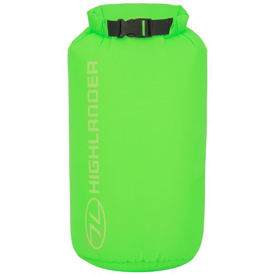 Worek Transportowy Highlander X-Light 8L Wodoszczelny Lime Green
