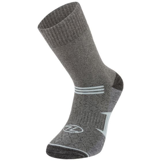 Skarpety Highlander Trek Combed Cotton Szare