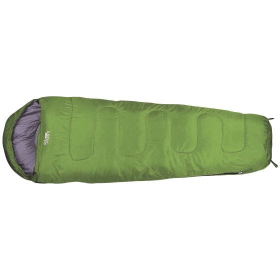 Śpiwór 'Mummy' Highlander Sleepline Junior 300 Limonkowy