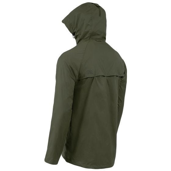 Kurtka Przeciwdeszczowa Highlander Stow & Go Oliwkowa