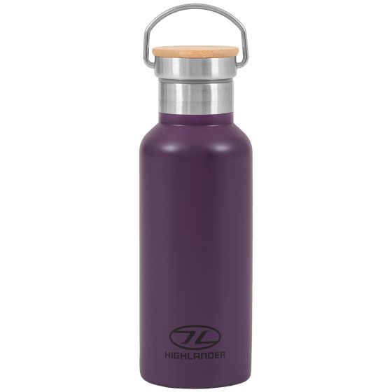 Butelka Highlander 500ml Campsite Fioletowa