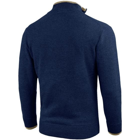 Sweter Jack Pyke Ashcombe Zip Neck Navy