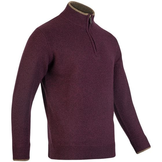 Bluza z Zamkiem Błyskawicznym Jack Pyke Ashcombe Śliwkowa