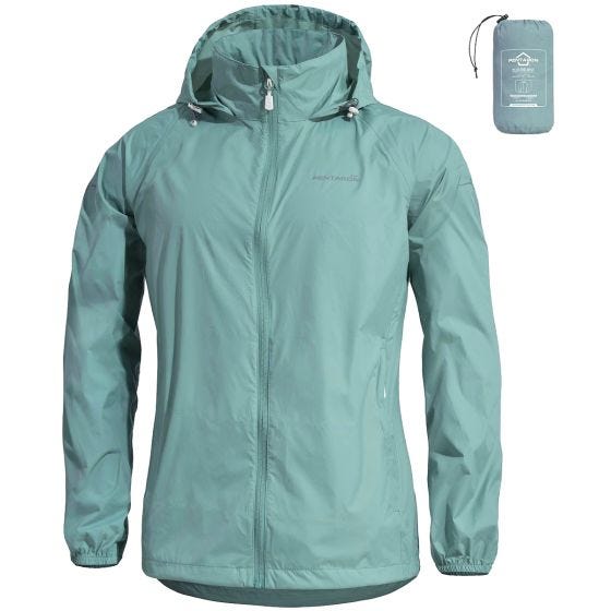 Kurtka Przeciwdeszczowa Pentagon Cloudburst Packable Women Miętowa