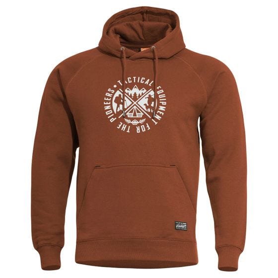 Bluza z Kapturem Pentagon Phaeton Pioneers Maroon Red
