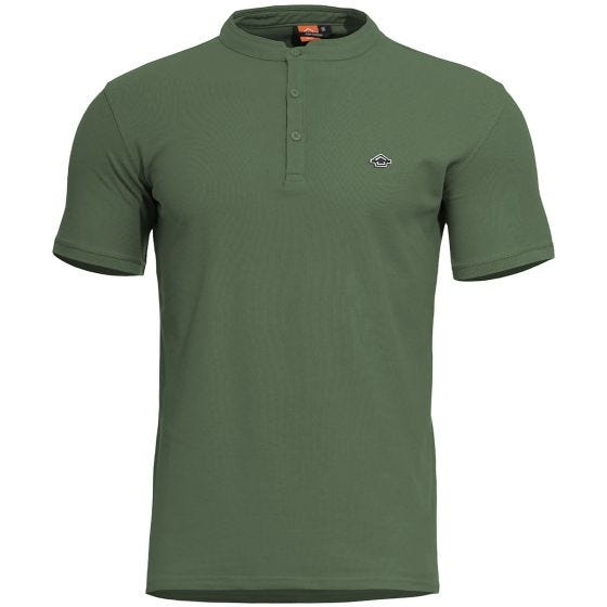 Koszulka Pentagon Levantes Henley Shirt Camo Green