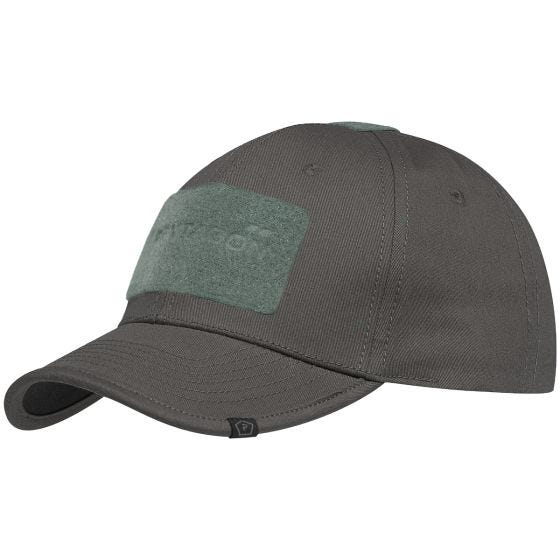 Czapka Bejsbolówka Pentagon Tactical 2.0 BB Twill Cinder Grey