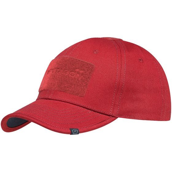 Czapka Bejsbolówka Pentagon Tactical 2.0 BB Twill Czerwona