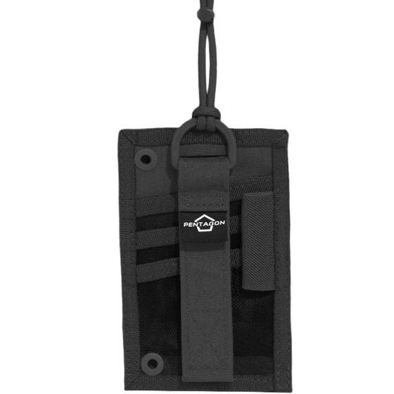 Paszportówka Pentagon ID Card Holder Czarna