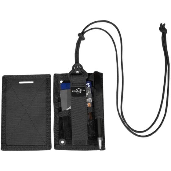 Paszportówka Pentagon ID Card Holder Czarna