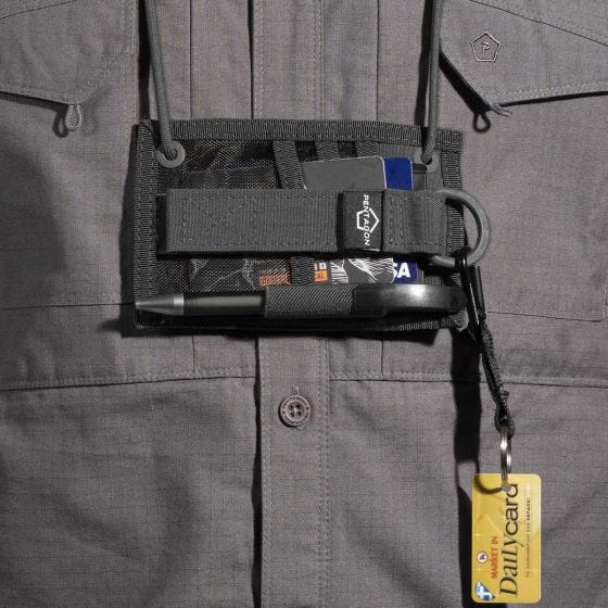 Paszportówka Pentagon ID Card Holder Czarna