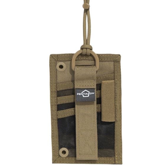 Paszportówka Pentagon ID Card Holder Coyote