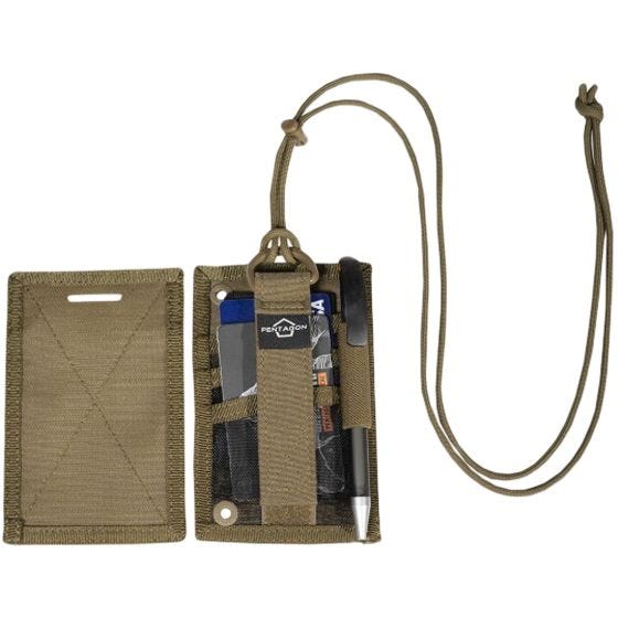 Paszportówka Pentagon ID Card Holder Coyote