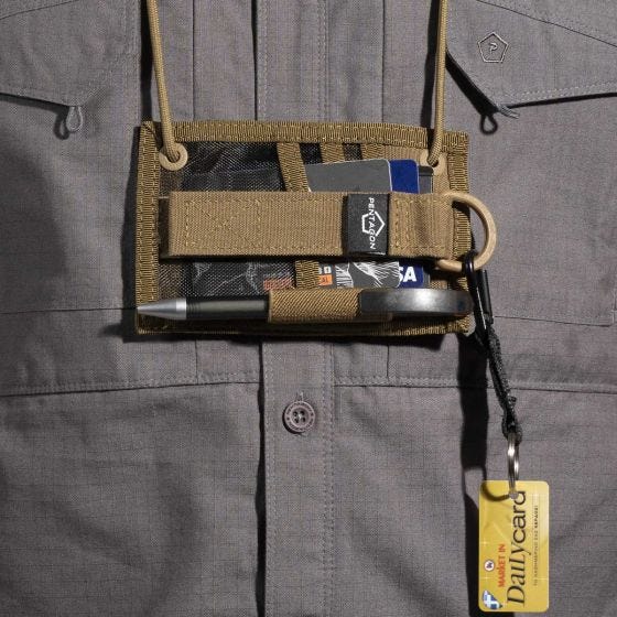Paszportówka Pentagon ID Card Holder Coyote