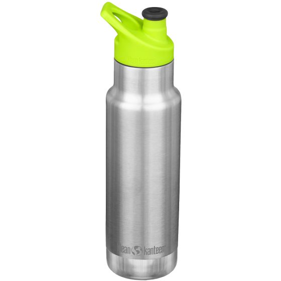Butelka dla Dzieci Kid Kanteen 355ml Sport Cap - Srebrna