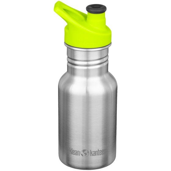Butelka dla Dzieci Kid Kanteen 355ml Sport Cap - Srebrna