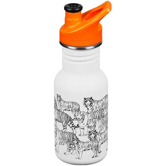 Butelka dla Dzieci Kid Kanteen 355ml Sport Cap - Tigers