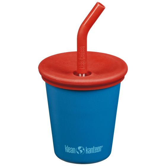 Kubek Klean Kanteen Kid's Cup 295ml w/Straw Lid Mykonos Blue