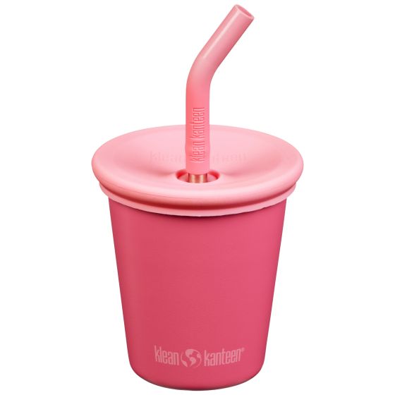 Kubek Klean Kanteen Kid's Cup 295ml w/Straw Lid Rouge Red