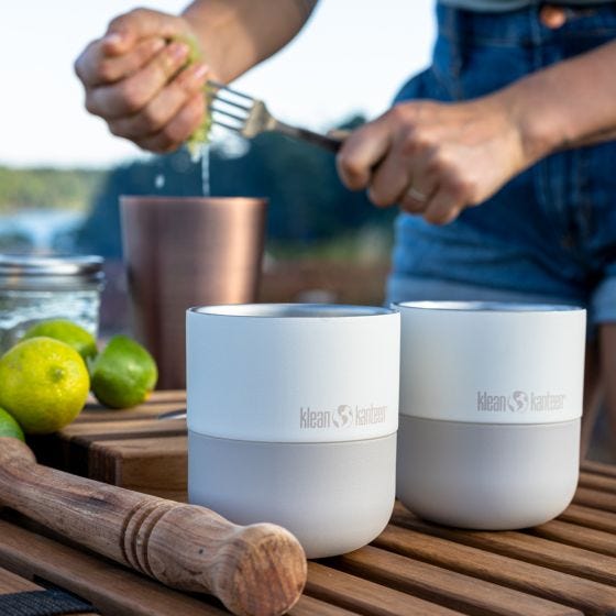 Kubek Termiczny Klean Kanteen Rise 280ml Lowball Tumbler w/Flip Lid Tofu