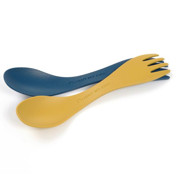 Spork Light My Fire Little Bio 2 szt. Musty Yellow/Hazy Blue