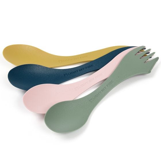 Spork Original Bio Light My Fire 4 Pack Multikolor