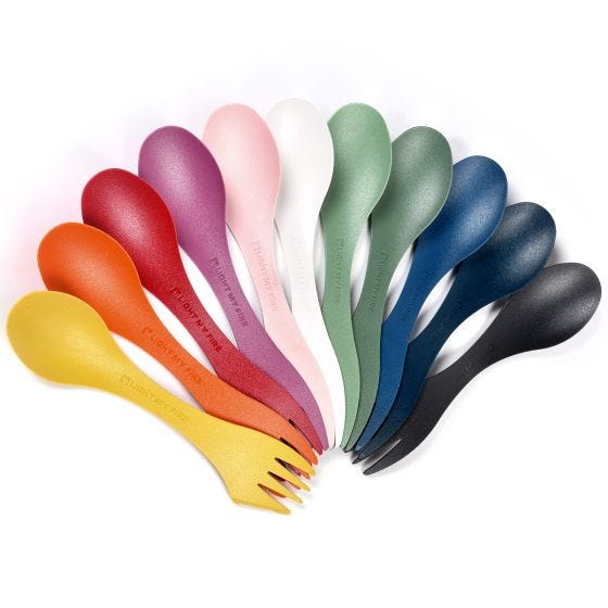 Zestaw Spork Light My Fire Original Bio Mega Pack 11 szt. Multikolor