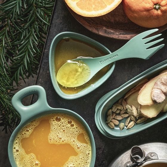 Spork Light My Fire Original Bio Rusty Orange