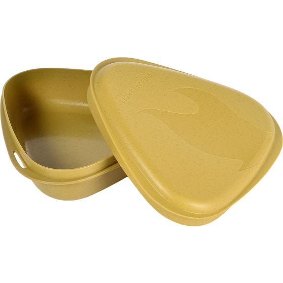 Pudełko Śniadaniowe Light My Fire Bowl´n Lid Bio Musty Yellow