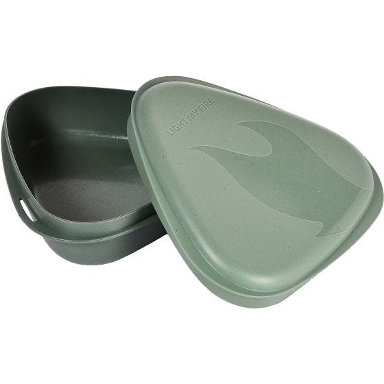 Pudełko Śniadaniowe Light My Fire Bowl´n Lid Bio Sandy Green