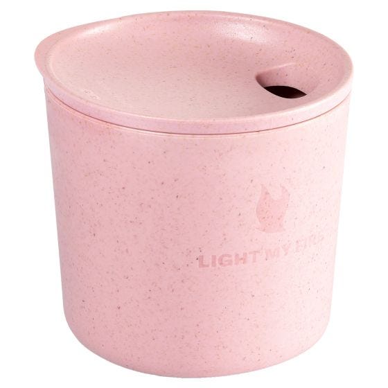 Kubek Light My Fire MyCup´n Lid Short Bio Dusty Pink